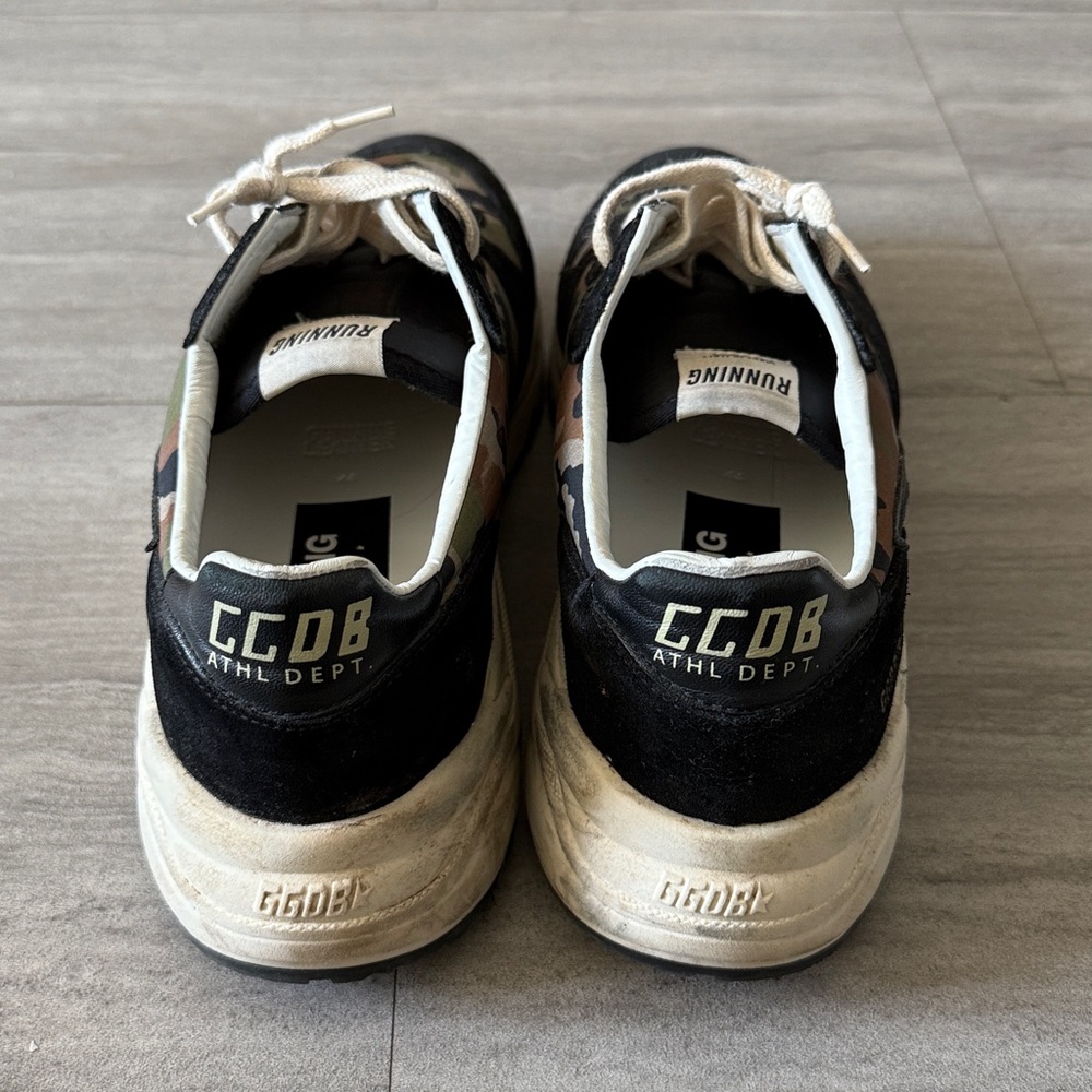 Men’s Camo Golden Goose Running Eu 44 - Picture 3 of 8